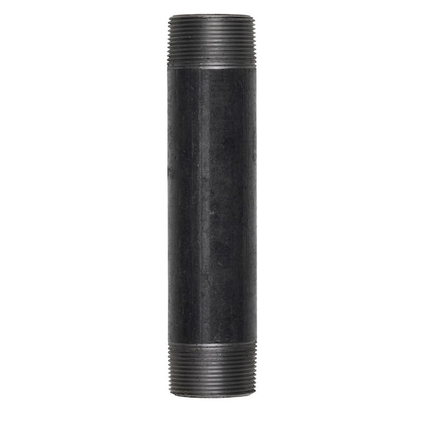 Seminole Anvil Beck 3/4 in. MPT Black Steel 3-1/2 in. L Nipple 8700139853 - main